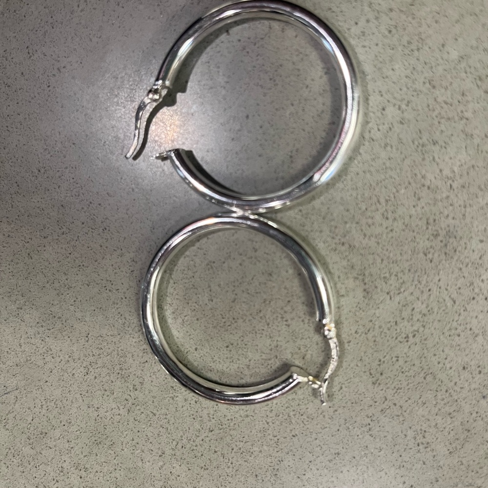 Silver earrings - Picture 4 of 5